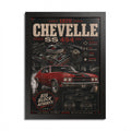 1970 Chevelle SS 454 Framed Poster -