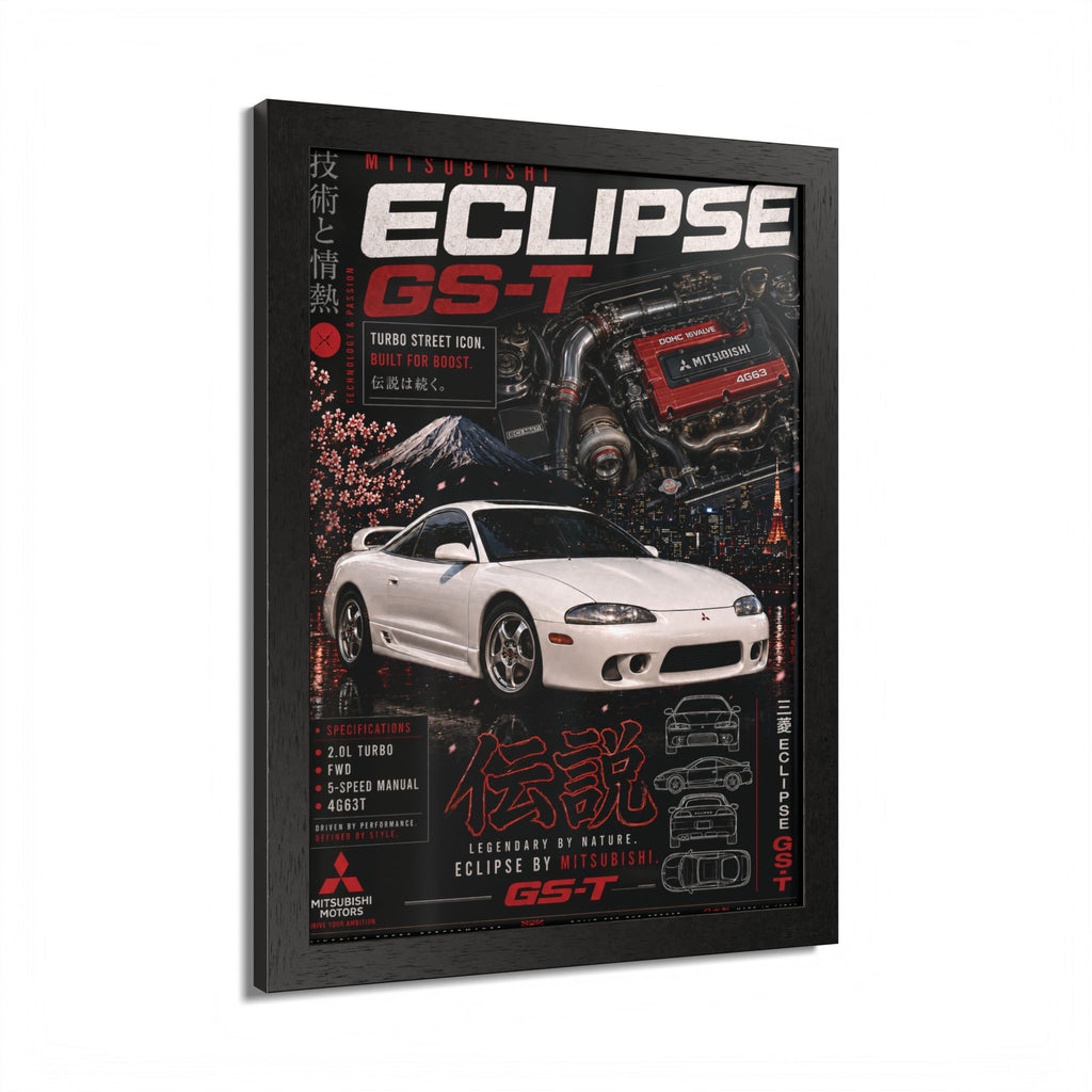 Mitsubishi Eclipse GS-T Poster