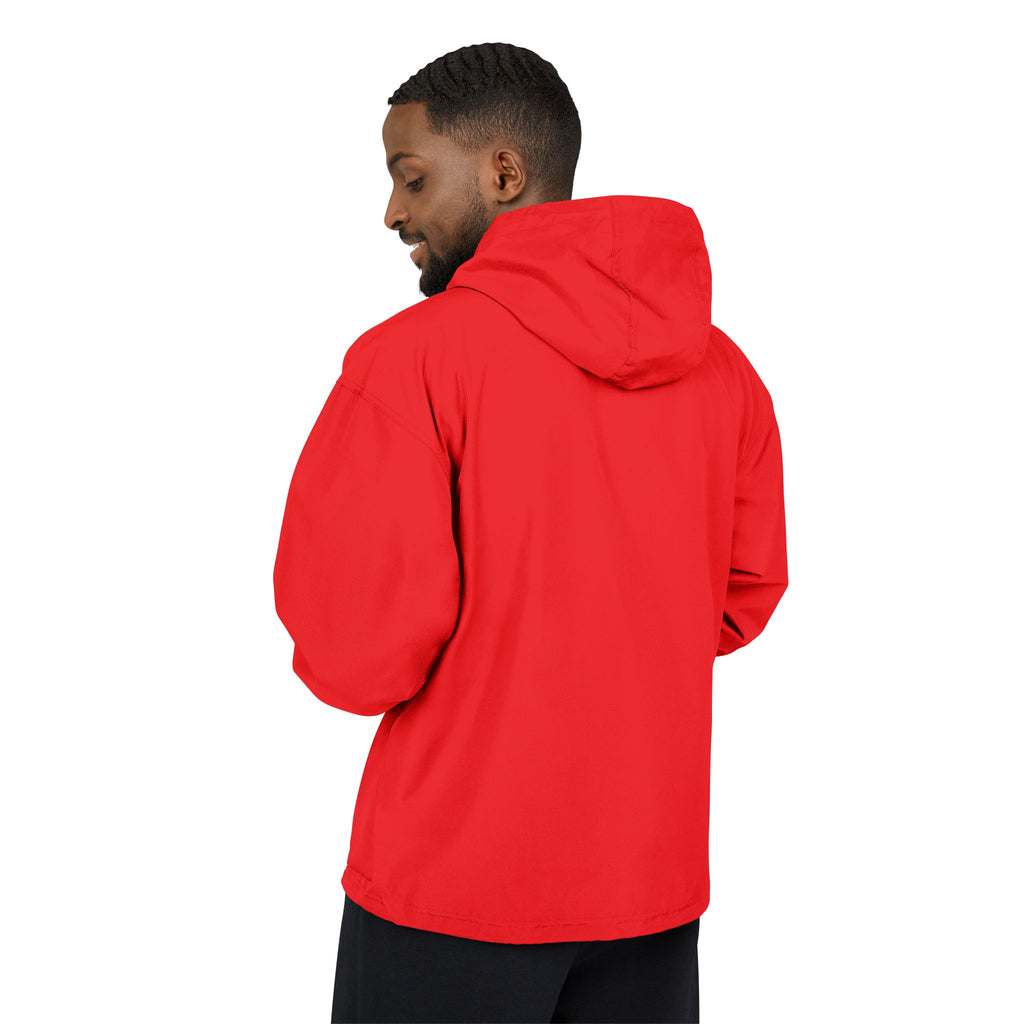 Packable Anorak Jacket — Lightweight Water-Resistant Hooded Windbreaker for Car Shows & Commuting