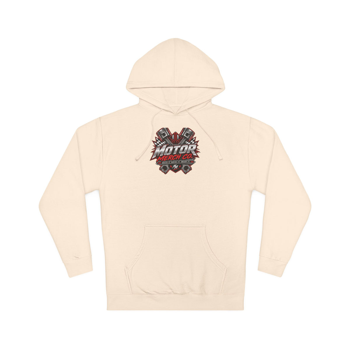 Motor Garage Hoodie — "Build It. Drive It. Wear It." Racing Pullover