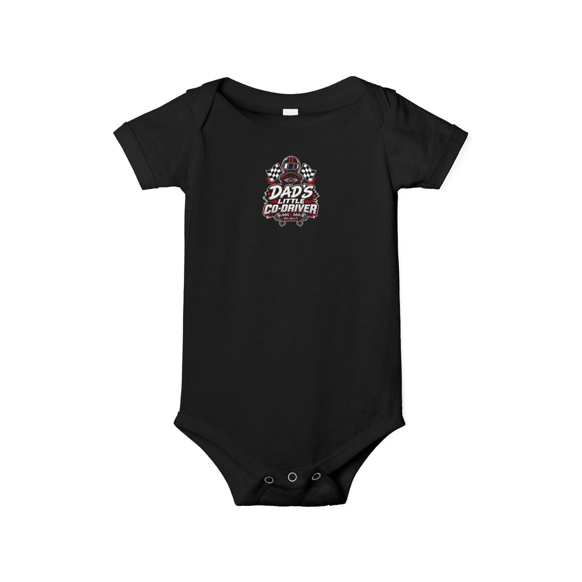 Baby Onesie - "Dad's Co-Driver" Infant Bodysuit