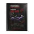 2008 Dodge Challenger SRT8 Framed Poster