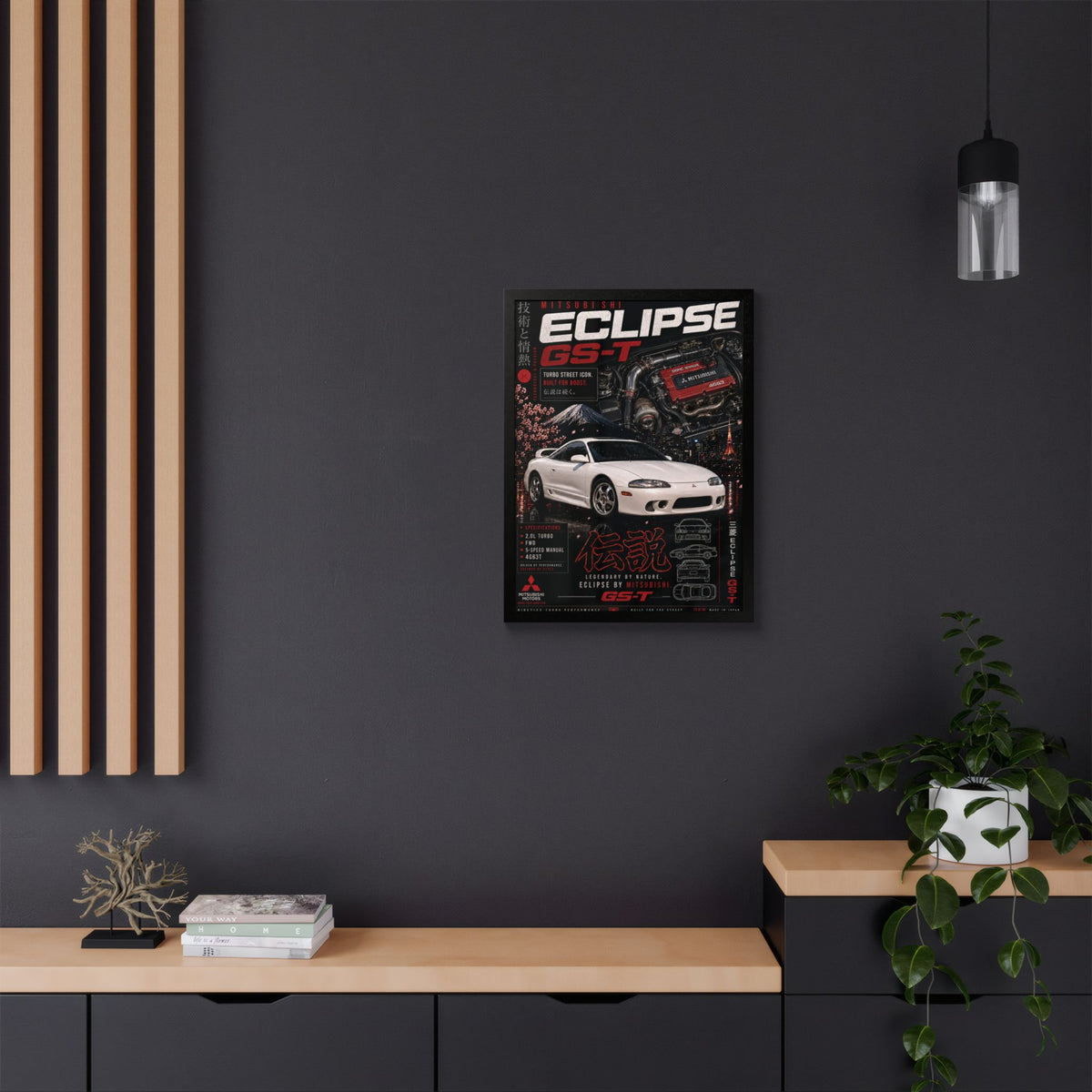 Mitsubishi Eclipse GS-T Poster