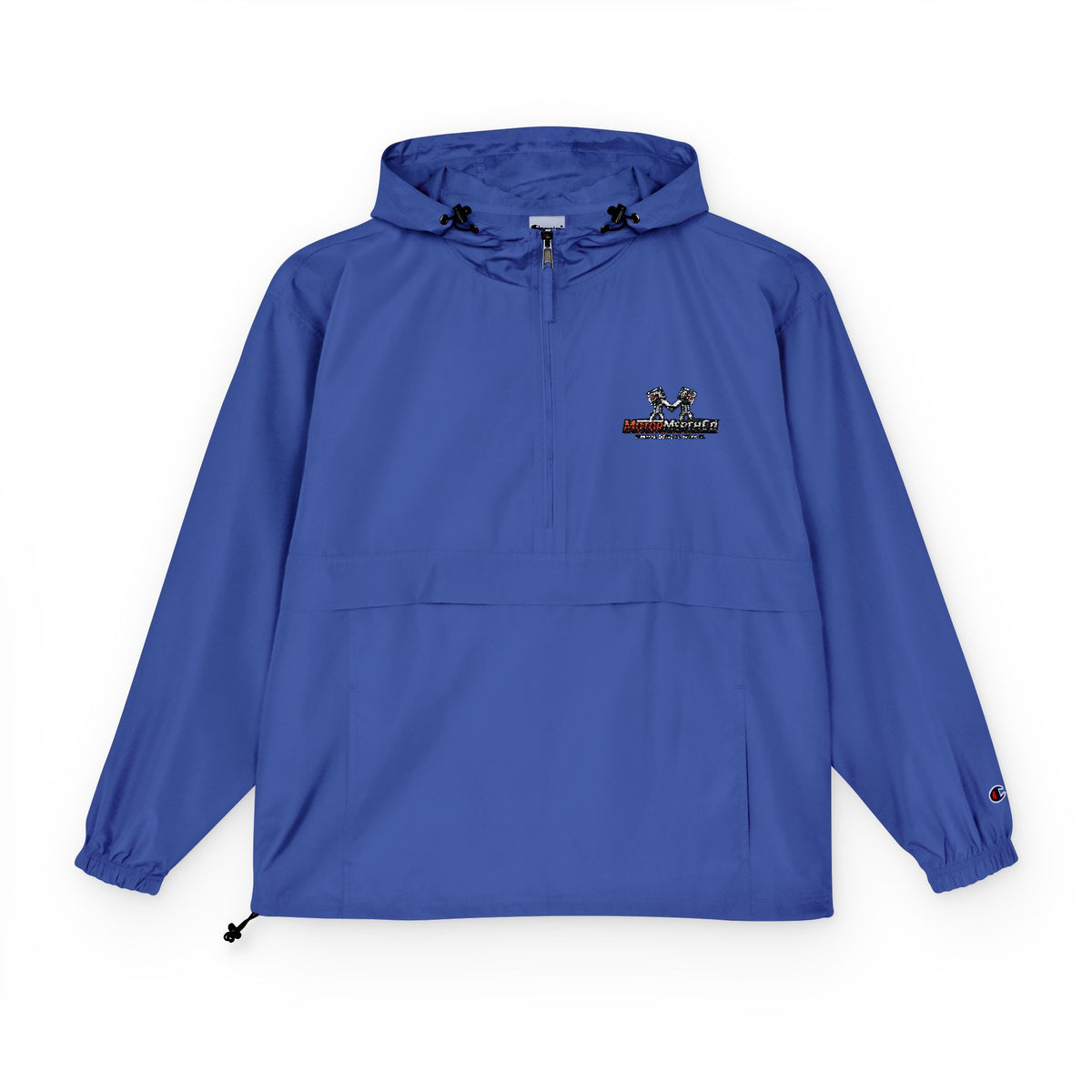Packable Anorak Jacket — Lightweight Water-Resistant Hooded Windbreaker for Car Shows & Commuting