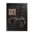 Buick GNX 1987 Framed Poster