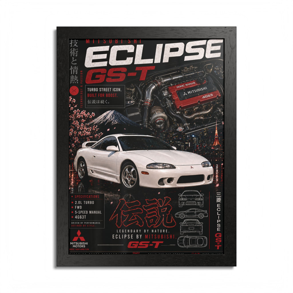Mitsubishi Eclipse GS-T Poster