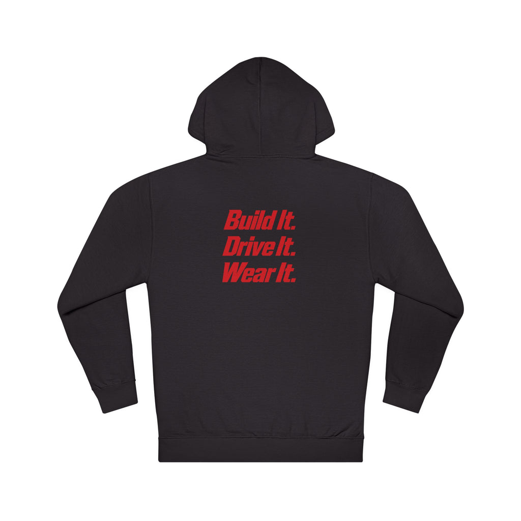Motor Garage Hoodie — "Build It. Drive It. Wear It." Racing Pullover