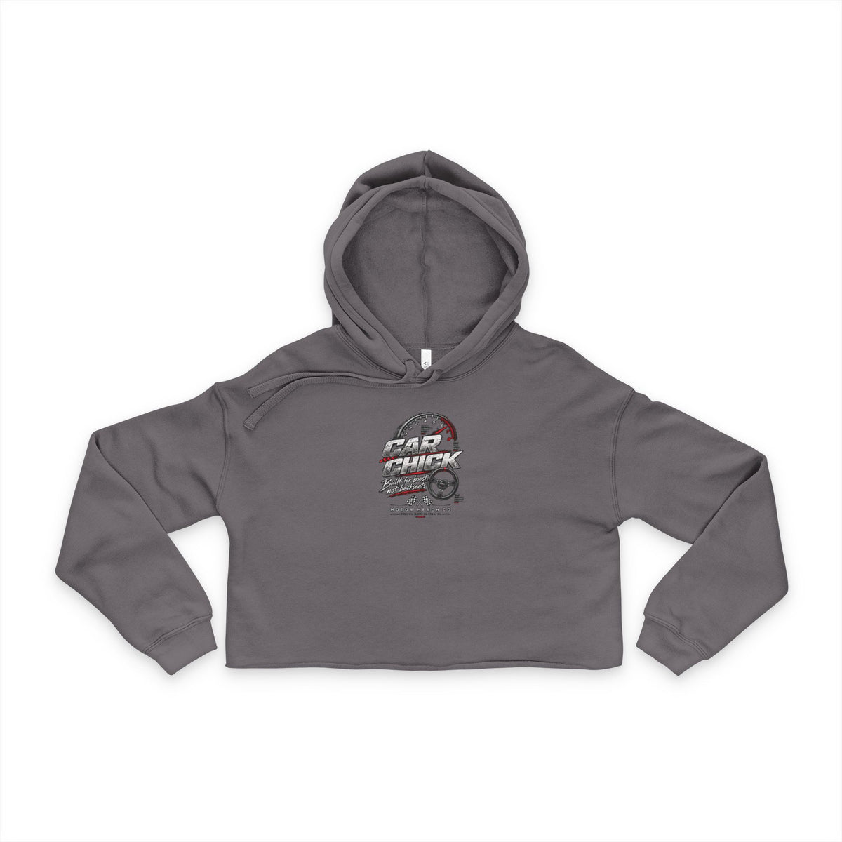 'Car Chick' Women's Crop Hoodie