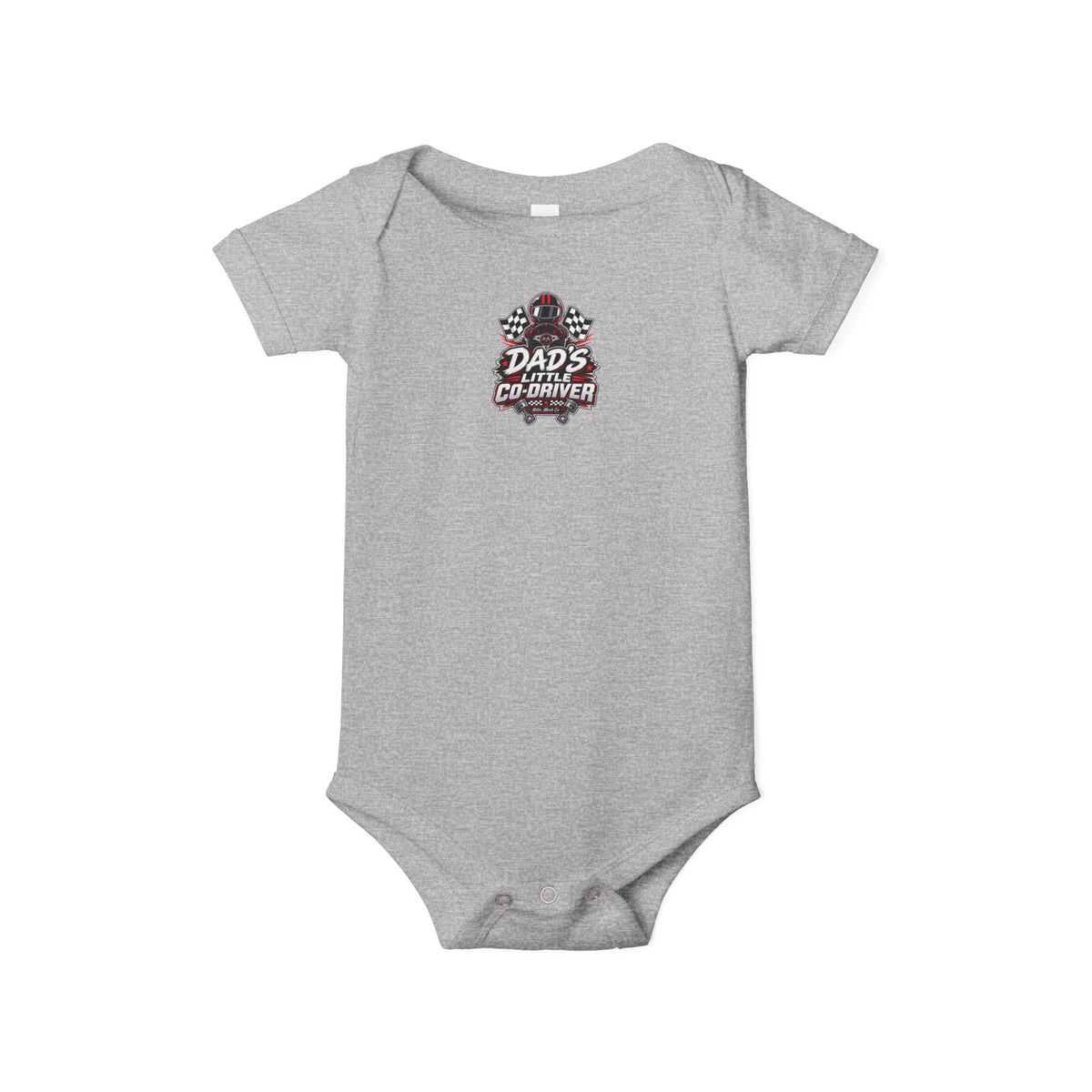 Baby Onesie - "Dad's Co-Driver" Infant Bodysuit