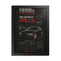 1996 Chevrolet Impala SS Framed Poster