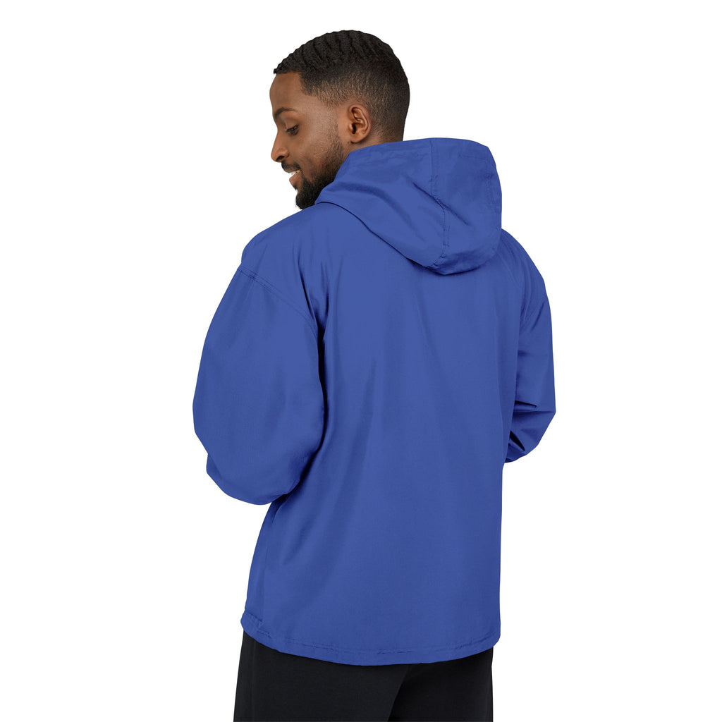 Packable Anorak Jacket — Lightweight Water-Resistant Hooded Windbreaker for Car Shows & Commuting