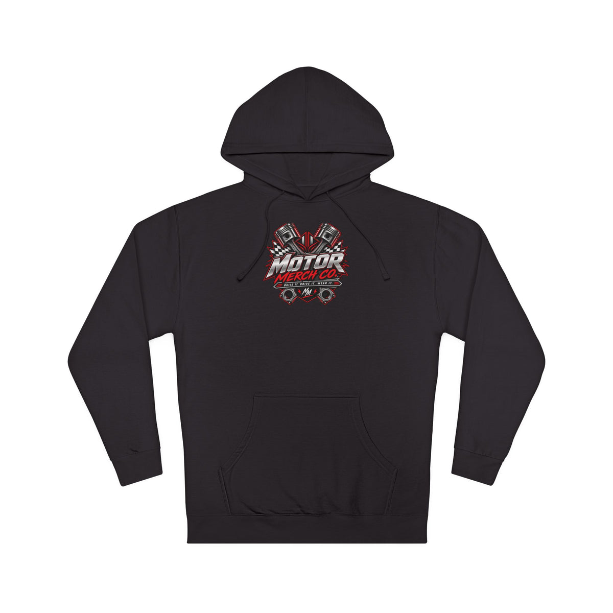 Motor Garage Hoodie — "Build It. Drive It. Wear It." Racing Pullover