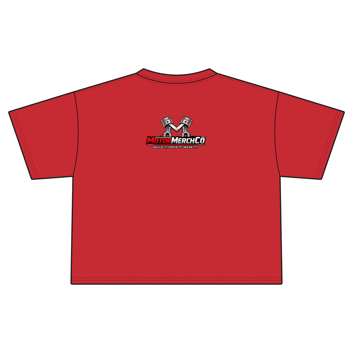 Girls Drive Better Racer Cropped Tee