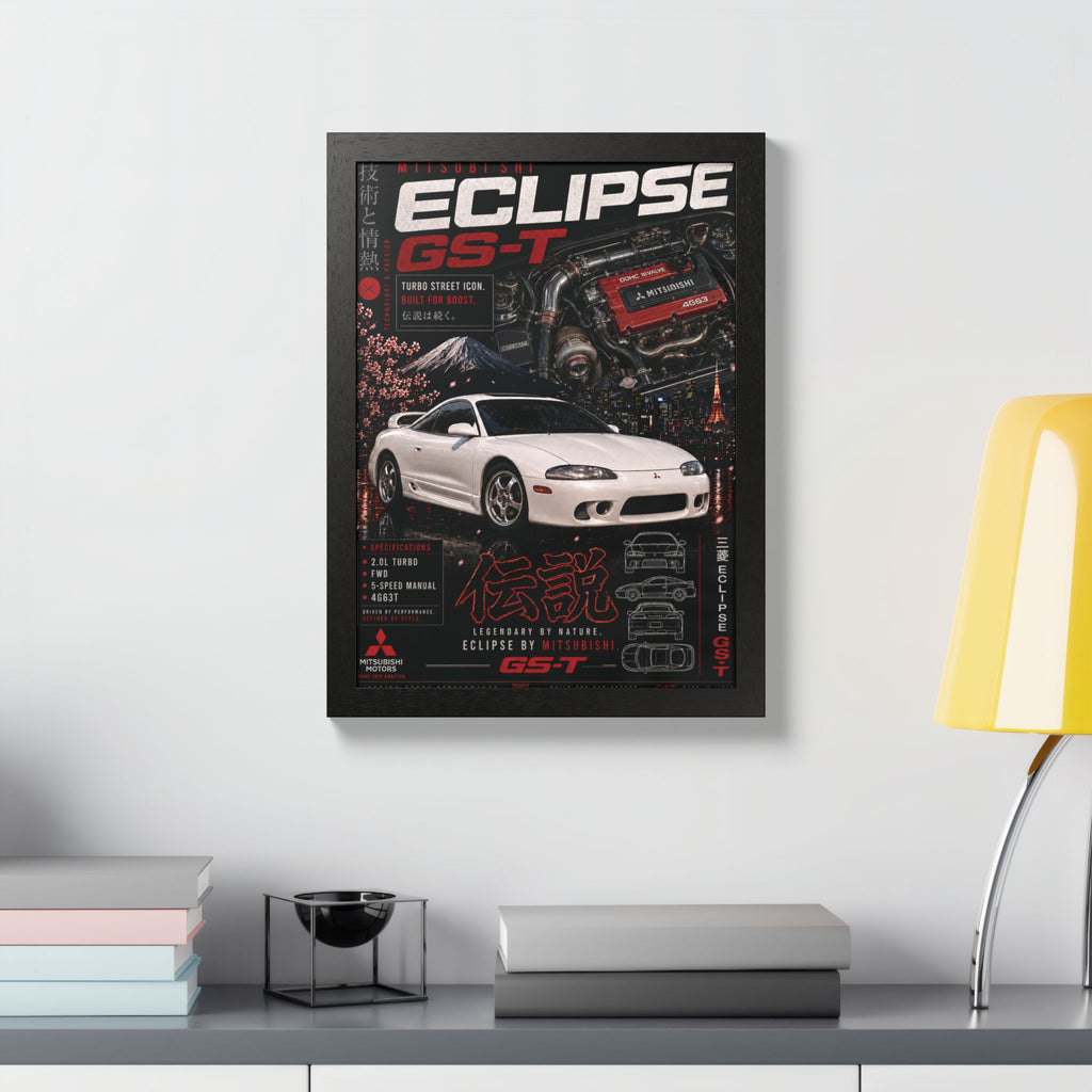 Mitsubishi Eclipse GS-T Poster