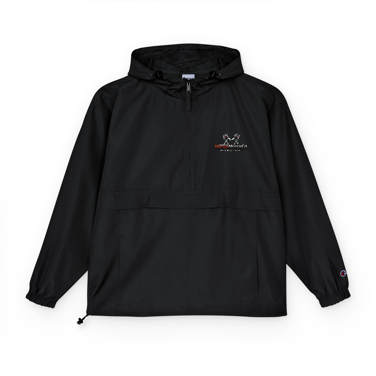 Packable Anorak Jacket — Lightweight Water-Resistant Hooded Windbreaker for Car Shows & Commuting