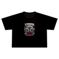 Turbos & Tits Graphic Cropped Tee