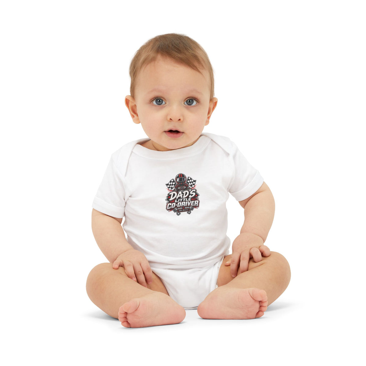 Baby Onesie - "Dad's Co-Driver" Infant Bodysuit
