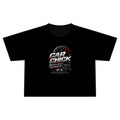 Car Chick Racing Graphic Cropped Tee