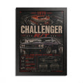 1970 Challenger R/T Framed Poster