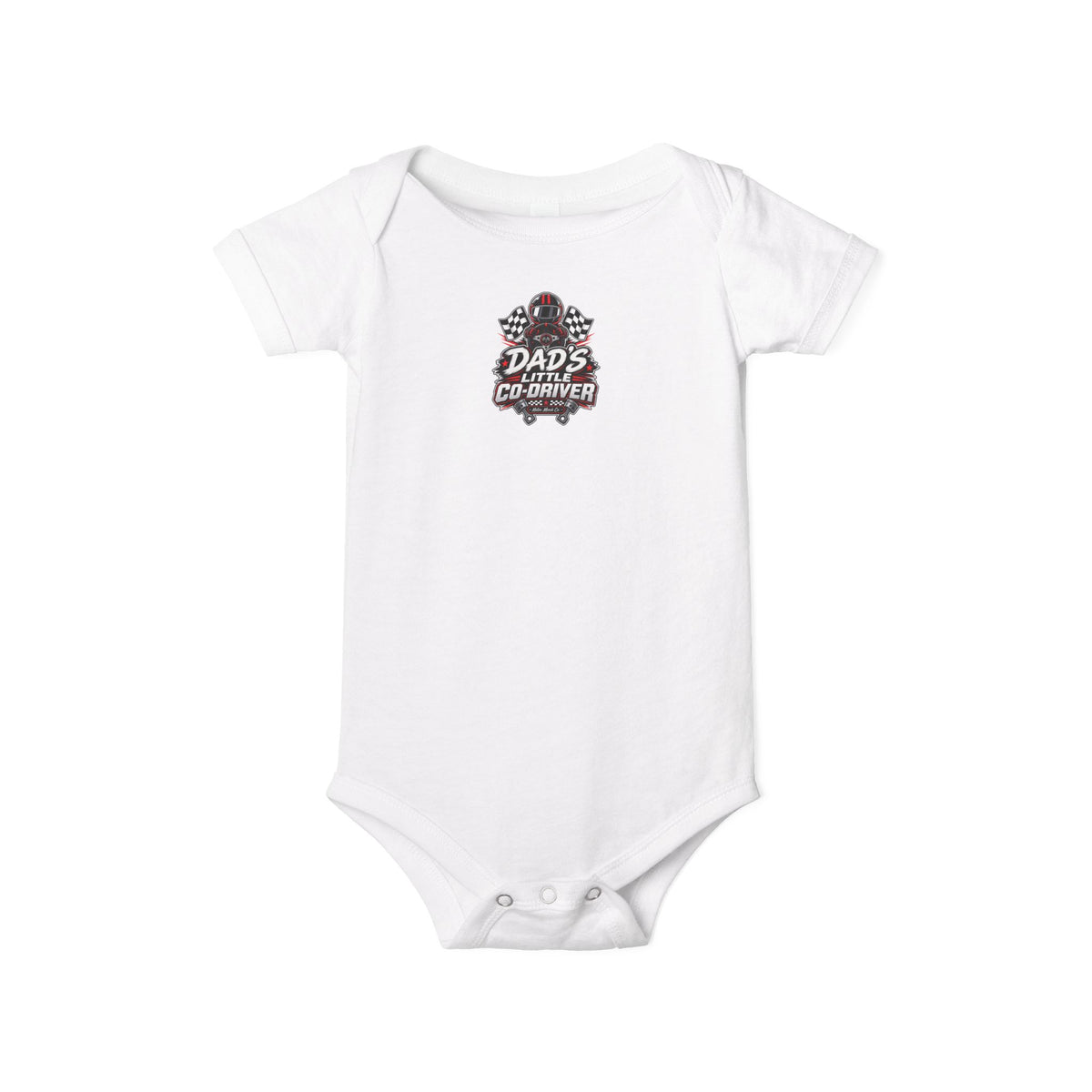 Baby Onesie - "Dad's Co-Driver" Infant Bodysuit