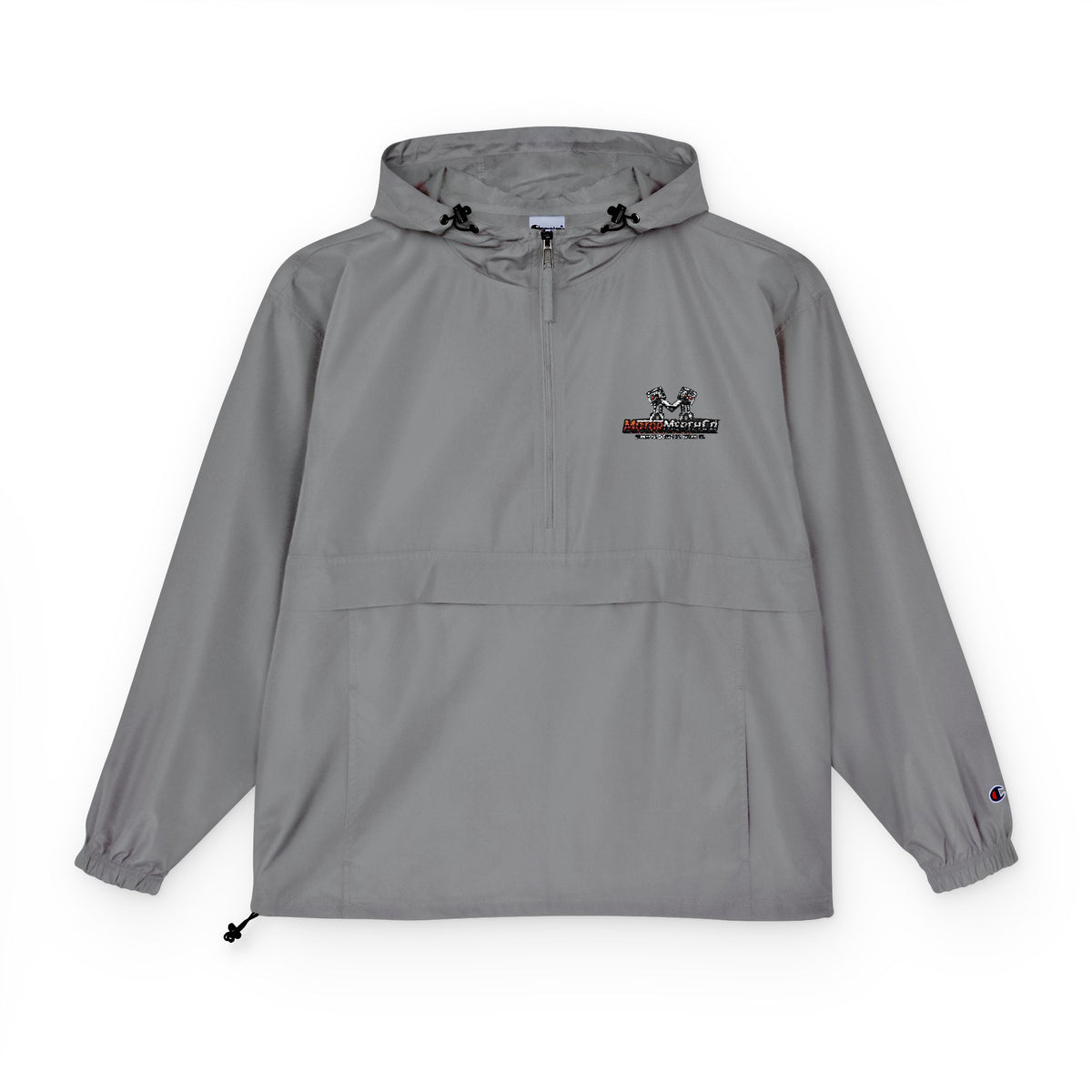 Packable Anorak Jacket — Lightweight Water-Resistant Hooded Windbreaker for Car Shows & Commuting