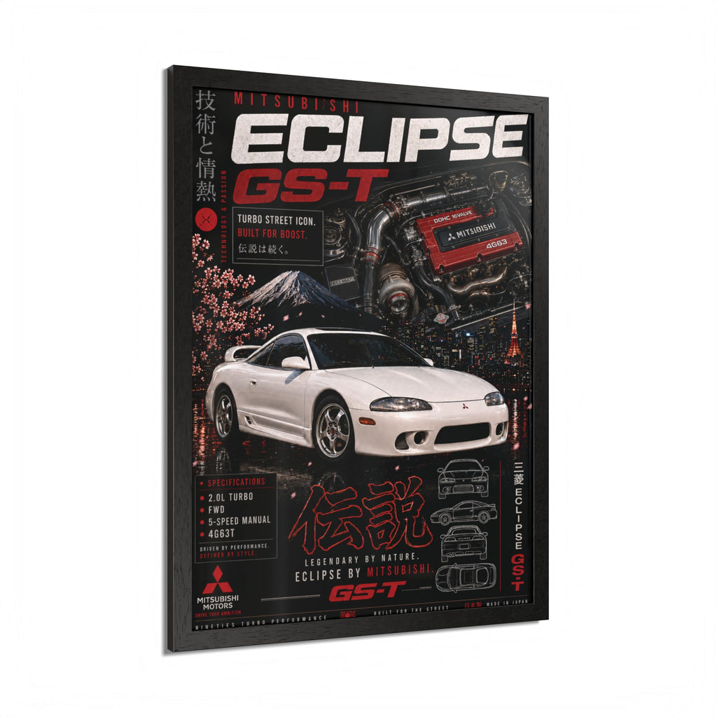 Mitsubishi Eclipse GS-T Poster