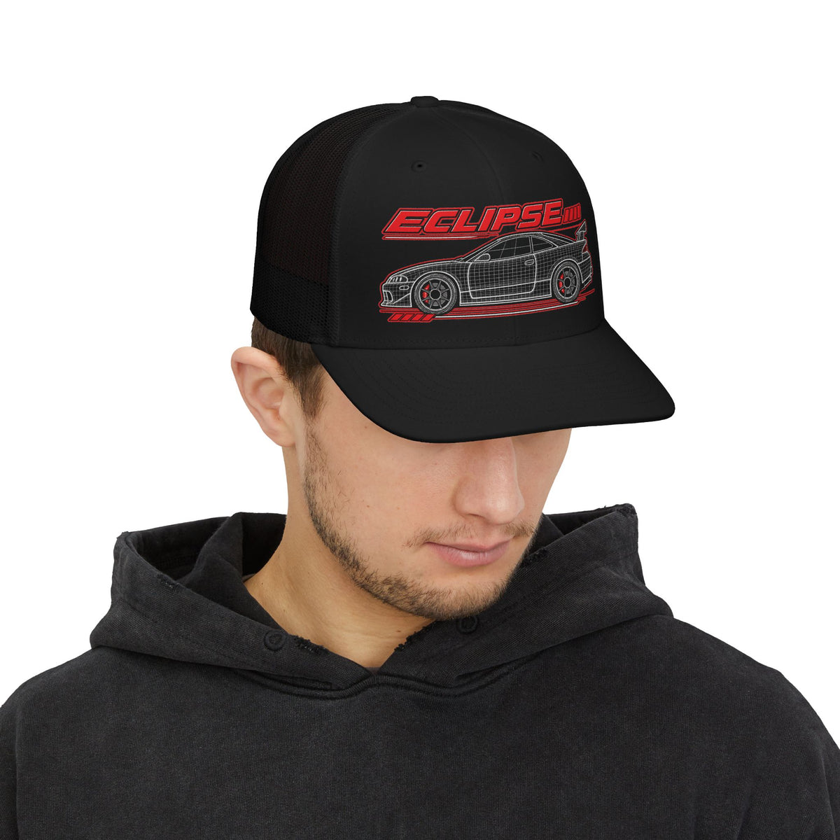 Eclipse Sport Car Trucker Cap